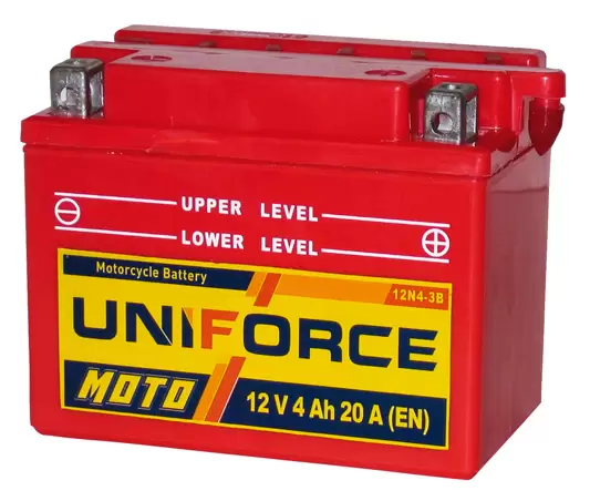 Аккумулятор для мотоцикла Uniforce Moto 504011 (12N3-3B) 3 Ач