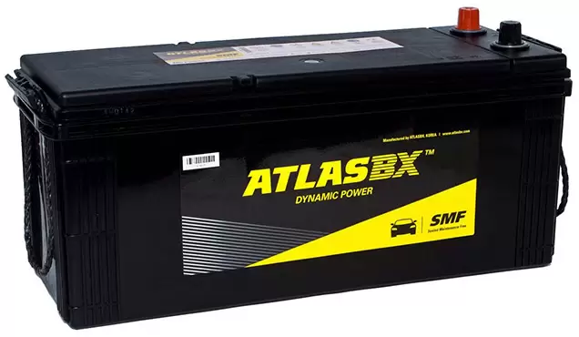 Аккумулятор грузовой Atlas MF135F51 6СТ-120 Ач прям.