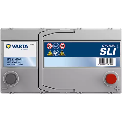 Аккумулятор автомобильный Varta Dynamic SLI B32 6СТ-45 Ач обр. (55B24LS)