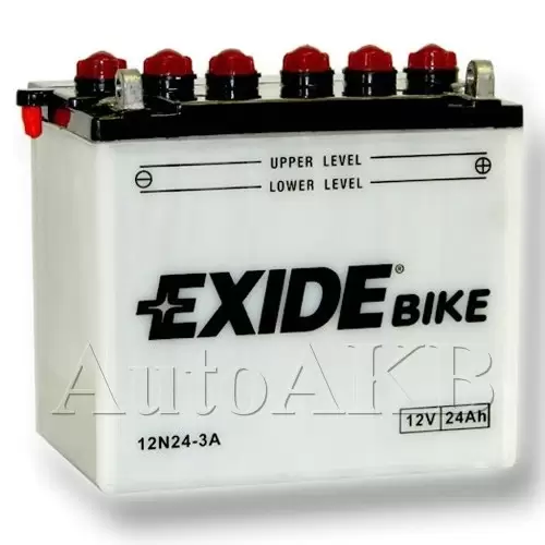 Аккумулятор мото EXIDE 12N24-3A 24 Ач