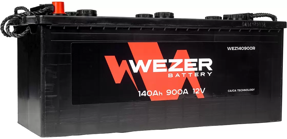 Аккумулятор автомобильный WEZER 140 Ah 900 A ПП (513x188x223) D4