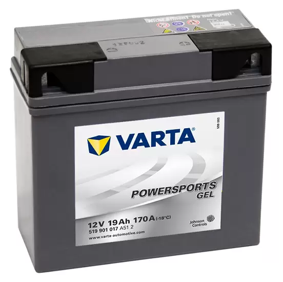 Аккумулятор мото Varta Powersports Gel 519 901 017 19 Ач