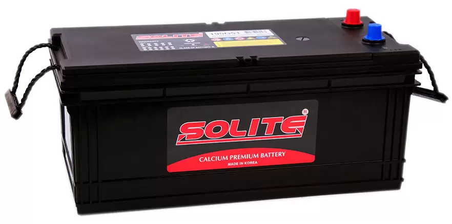 Аккумулятор грузовой Solite 195G51 6СТ-200 прям.