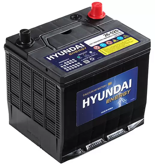 Аккумулятор автомобильный Hyundai CMF 26-525 6СТ-50 Ач прям.