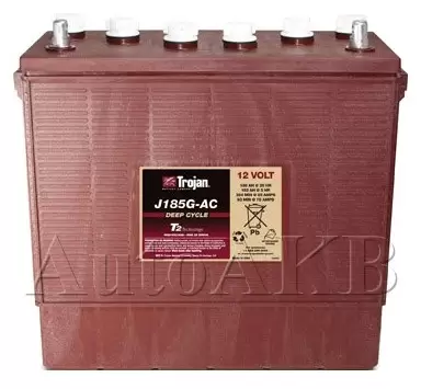 Аккумулятор тяговый Trojan J185G-AC 12V (с жидким электролитом) 185 Ач