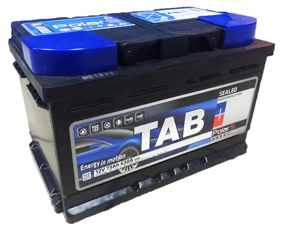 Аккумулятор автомобильный TAB Polar 57309 6СТ-73 Ач обр. (низкий)